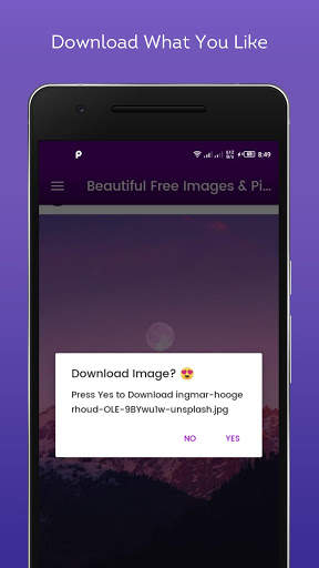 Unsplash Web - Free Wallpapers for Android скриншот 3