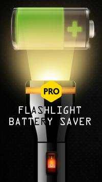 Flashlight Battery Saver Pro screenshot 1