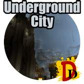 Underground City Minecraft Map 1.0