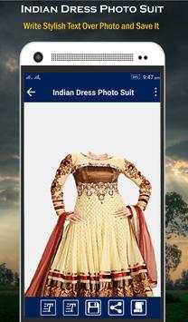 Indian Dress Photo Suit 4 تصوير الشاشة