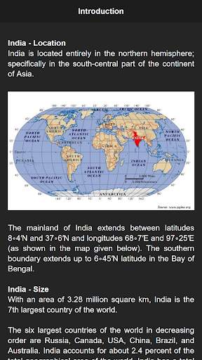 Geography India Offline screenshot 2