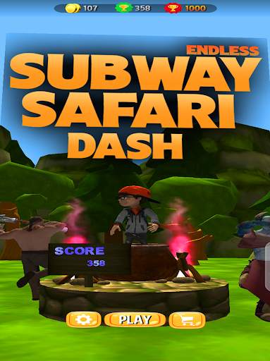 Subway Safari Dash скриншот 7