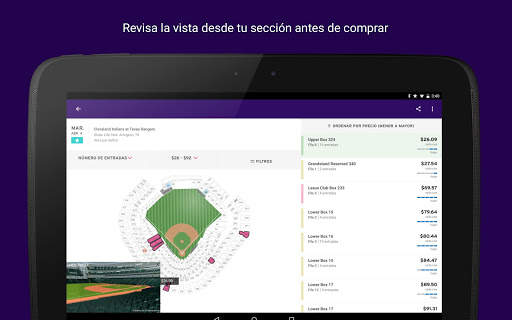 StubHub: entradas de eventos screenshot 11
