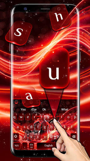 Neon Motorbike Keyboard screenshot 2