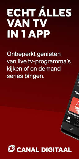 Canal Digitaal TV App: live tv kijken screenshot 1