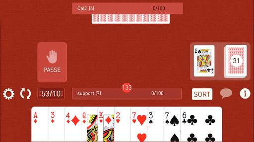 Pro Rommé online screenshot 1