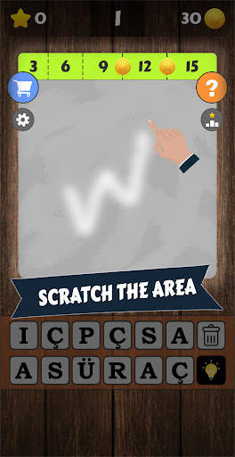 Scratchy Words screenshot 1