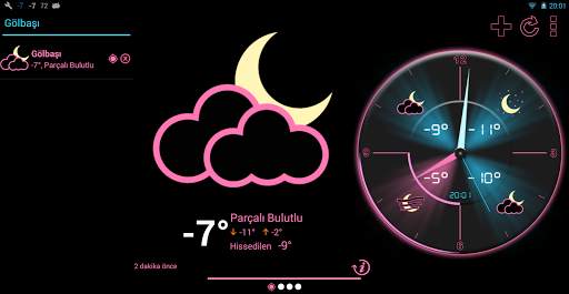Hava Durumlu Saat screenshot 15