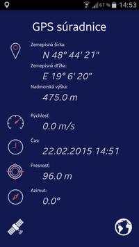 GPS Coordinates screenshot 1