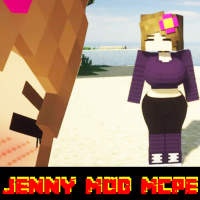 Jenny mod minecraft pe skin logo