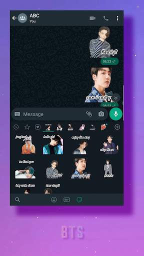 Jungkook BTS Stickers for WA screenshot 8