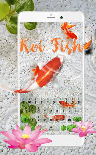 Koi Fish Keyboard Theme screenshot 1