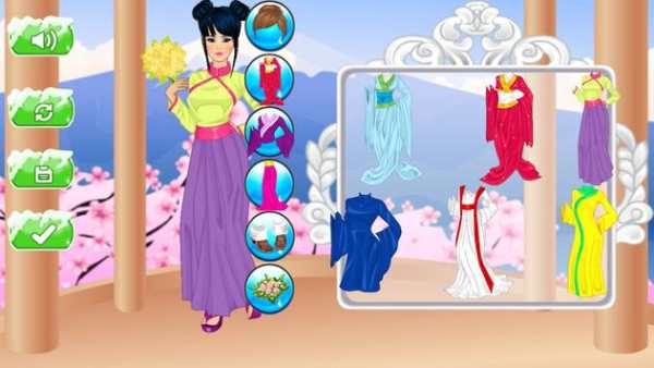 chinese princess make-up games screenshot 9