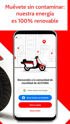 ACCIONA Movilidad - Motos eléctricas motosharing screenshot 2