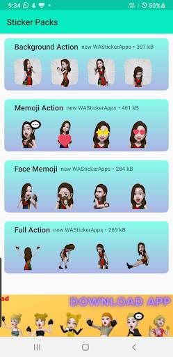 3d emoji stickers for whatsapp screenshot 1