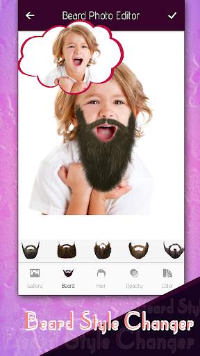 Smart Beard Photo Editor 2019 - Makeover Your Face 3 تصوير الشاشة