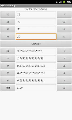 Electrician App 8 تصوير الشاشة