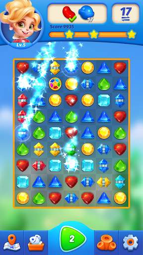 Jewel crush - color match game screenshot 3