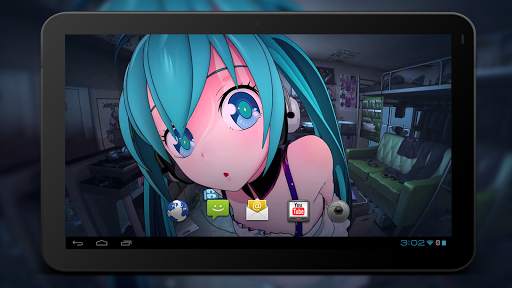 Hatsune Miku Live Wallpaper screenshot 5