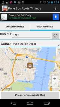 Pune PMPML Bus Route Timings screenshot 1