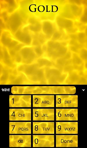 Gold Animated Keyboard Backgro स्क्रीनशॉट 5