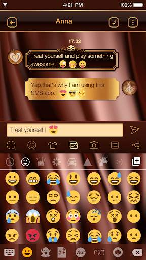 Love Coffee Emoji Keyboard screenshot 1