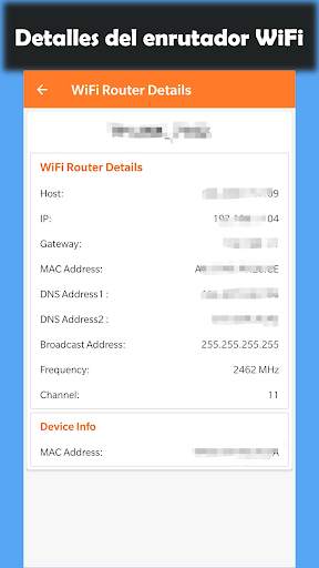 Contraseñas del enrutador WiFi screenshot 4