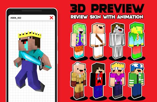 NOOB Skins for Minecraft screenshot 3