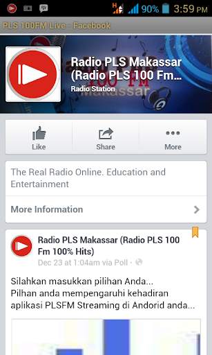 Radio PLS 100FM Live screenshot 2