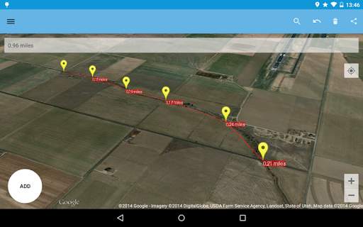 AndMeasure (Area & Distance) 9 تصوير الشاشة