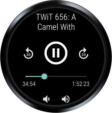 Wear Casts: A standalone podcast player for WearOS screenshot 5