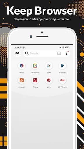 Browser VPN: Anti Blokir Situs screenshot 1