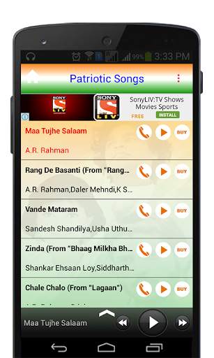 Independence Day Songs screenshot 2