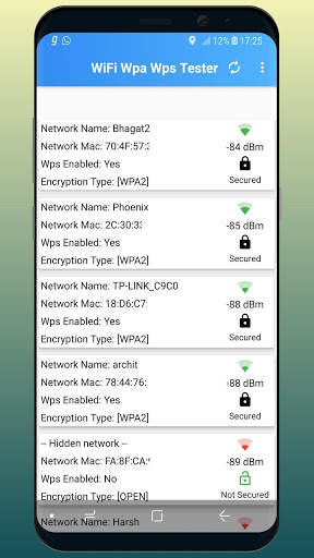WPA WPS Tester screenshot 3