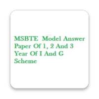 MSBTE Model Answer Paper Diploma on 9Apps