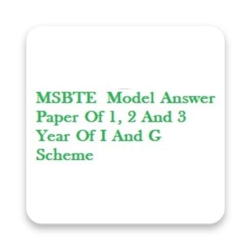 MSBTE Model Answer Paper Diploma 1.1.6