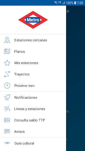 Metro de Madrid Oficial screenshot 2