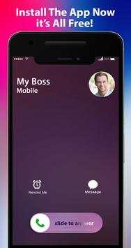 Fake Call i-Phone X 6 تصوير الشاشة