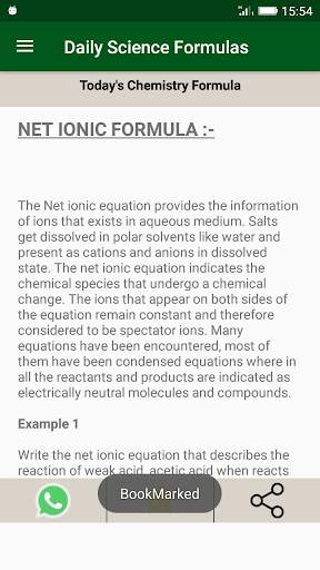 Learn Daily Science Formulas screenshot 4