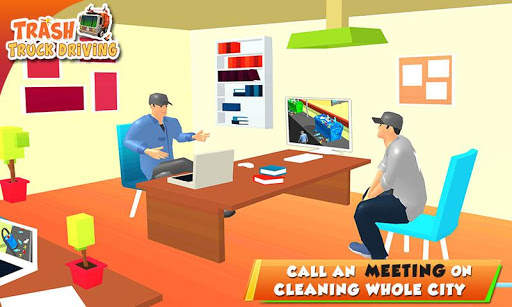 Urban Garbage Truck Driving - Waste Transporter screenshot 1