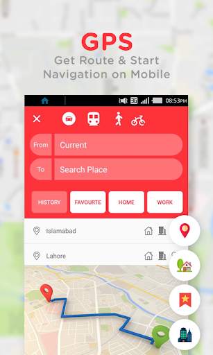 GPS Maps, GPS Navigation, Driving Directions screenshot 1