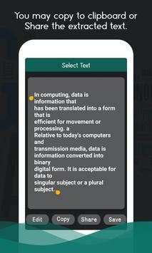 Copy Any Text: Screen Text Copy 3 تصوير الشاشة