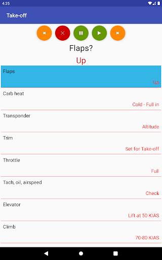 Pilot Checklists for General Aviation Aircraft screenshot 12