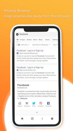 Sax Privacy Web Browser screenshot 3