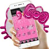 Pink Kitty Bowknot Theme 1.1.5