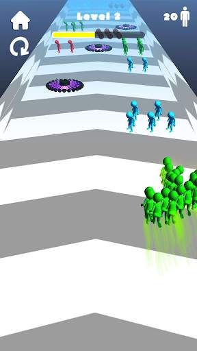 Crowd Run Join Blob Clash 3D screenshot 1