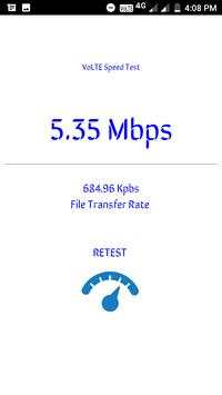 LTE Speed Test 6 تصوير الشاشة