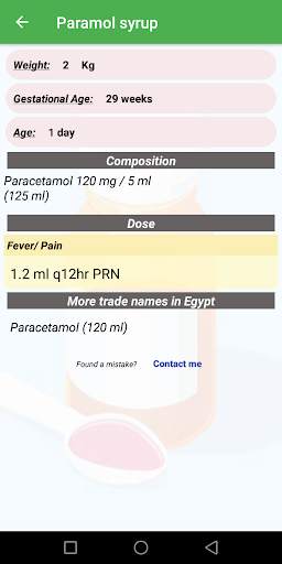 Egydose Calc - Drug Dose Calculator screenshot 6