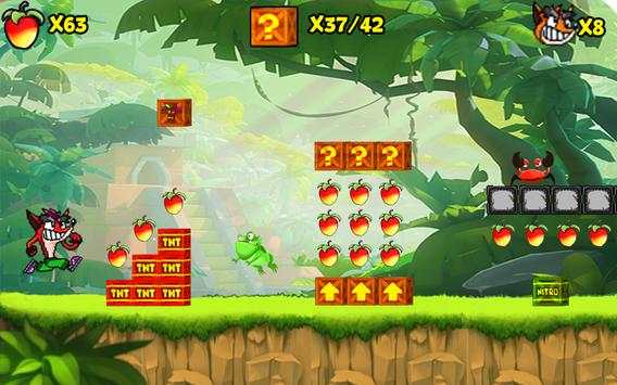 Angry Fox Adventure Jungle screenshot 1