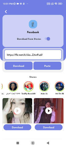 Facebook Instagram-Downloader screenshot 3